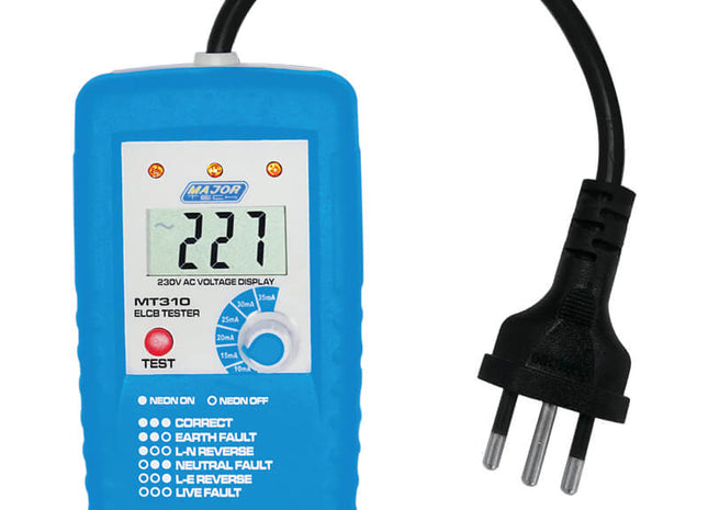 Major-Tech Socket ELCB Tester