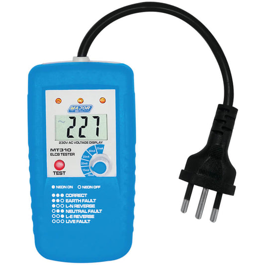 Major-Tech Socket ELCB Tester