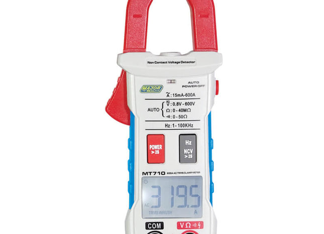Major-Tech 600A Auto Select AC Clamp Meter