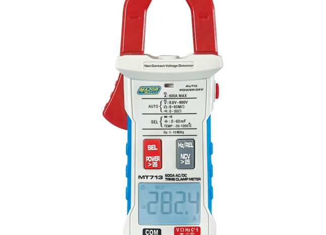Major-Tech 600A Auto Select AC/DC Clamp Meter