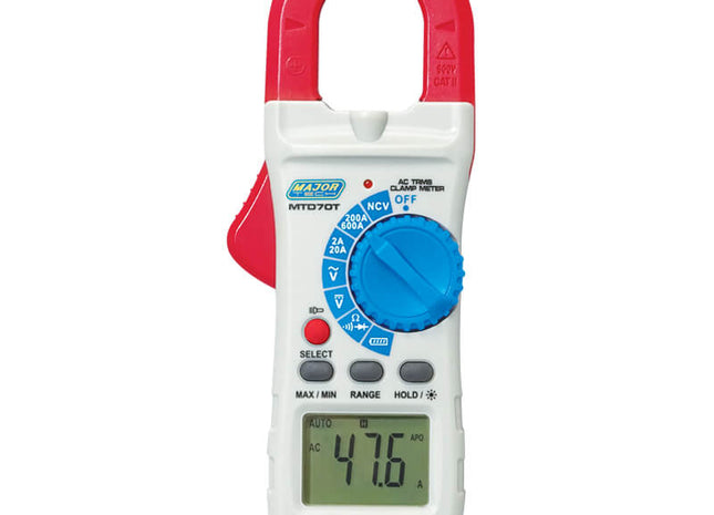 Major-Tech True RMS 600A AC Clamp Meter