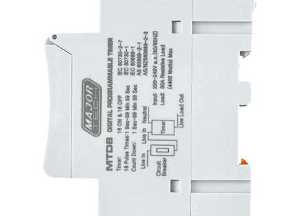 Major-Tech Digital Programmable Timer