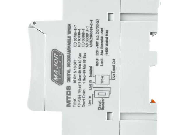 Major-Tech Digital Programmable Timer