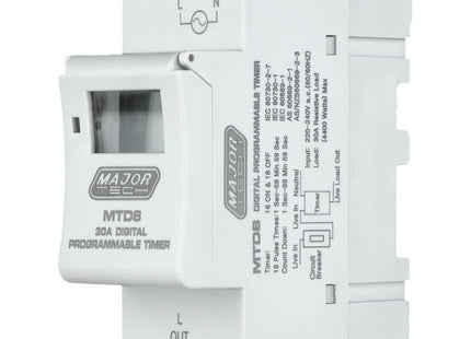 Major-Tech Digital Programmable Timer
