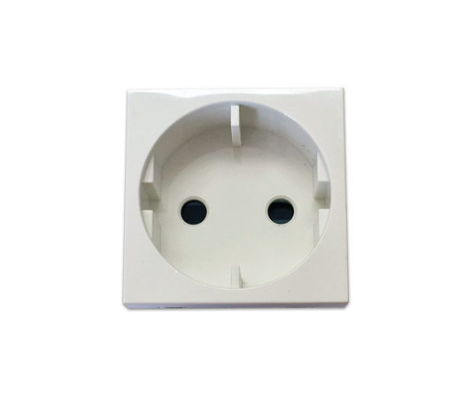 16A Single Unswitched Socket (Schuko)