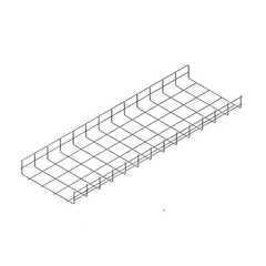 Medium Duty Wire Mesh Cable Tray WMM Series South Africa 50mm to 600mm Wide 50x50mm Pitch