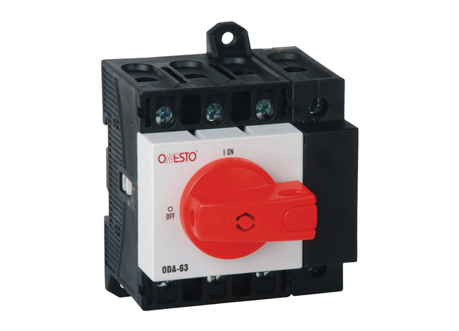 Din Rail Mount 4 Pole Isolator IP20 - AC