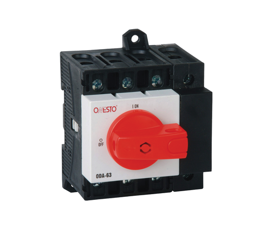 Din Rail Mount 4 Pole Isolator IP20 - AC