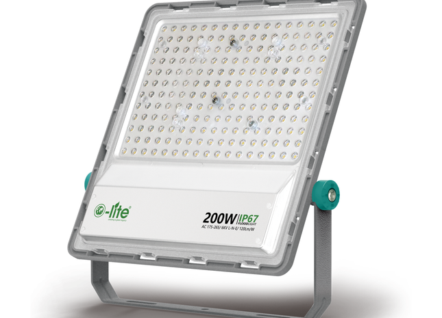 200W OF02 LED Floodlight IP67 Cool White South Africa Outdoor Industrial