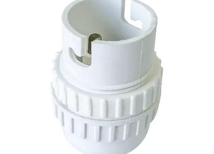 White B22 Lamp Holder