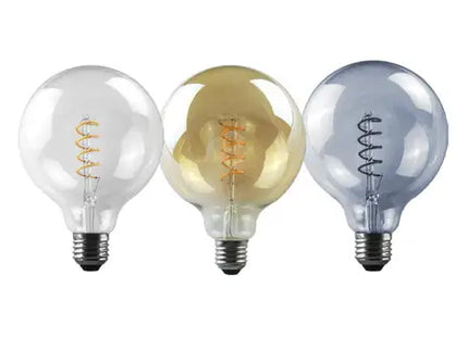 5W LED E27 G125 spiral filament bulb