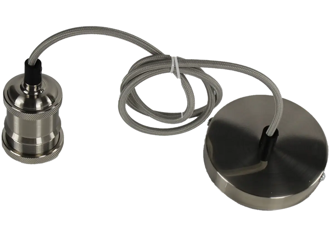 Gun Metal Pendant Lamp Holder