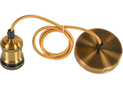Gold Copper Pendant Lamp Holder