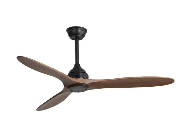 Elica 3 Blade Ceiling Fan Without Light Black/Wood