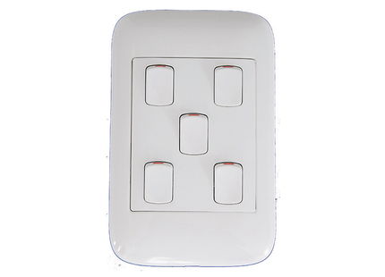 4X2 5 Lever Switches