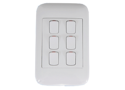 4X2 6 Lever Switches