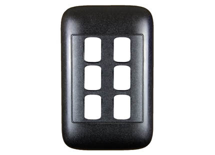 4X2 6 Lever Black Yoke