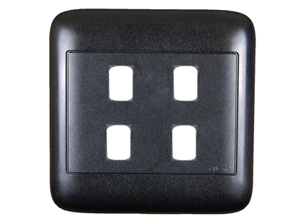 4X4 4 Lever Black Yoke