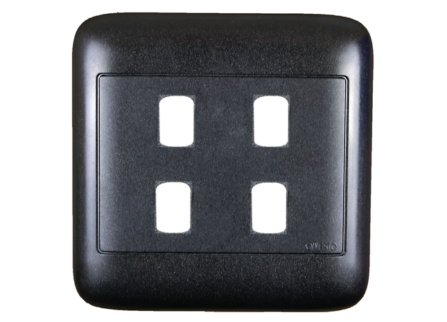 4X4 4 Lever Black Yoke