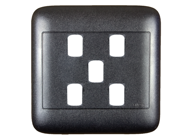 4X4 5 Lever Black Yoke