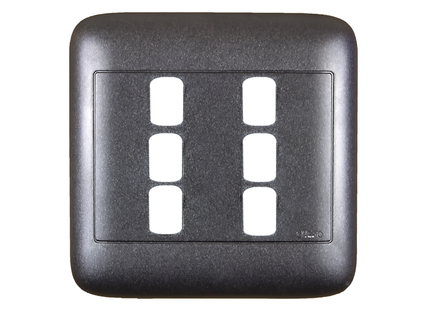 4X4 6 Lever Black Yoke