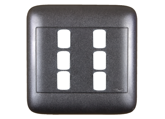 4X4 6 Lever Black Yoke