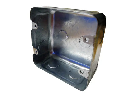 4X4 0,5mm Galvanised Steel Wall Box