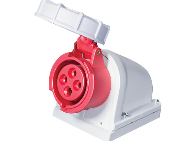 16A 3, 4 & 5 Pin Unswitched Socket Outlets - Surface Mounting (IP44 & IP67)