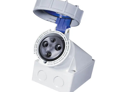 63A 3, 4 & 5 Pin Unswitched Socket Outlets - Surface Mounting (IP67)