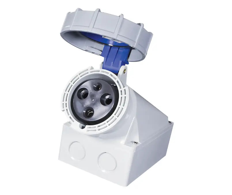 63A 3, 4 & 5 Pin Unswitched Socket Outlets - Surface Mounting (IP67 ...