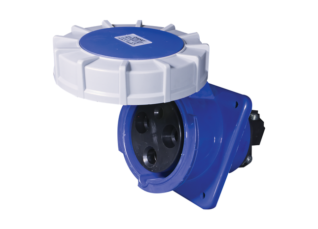32A Sockets - Panel Mount with Flange