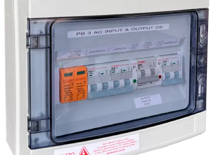 PB-6 AC input & output distribution board
