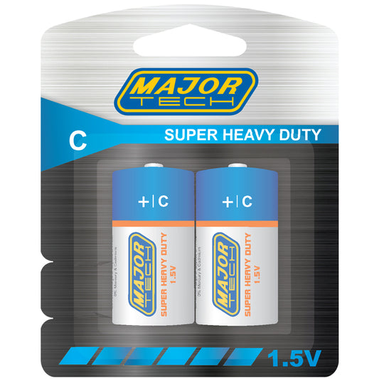Major-Tech C Super Heavy Duty Batteries