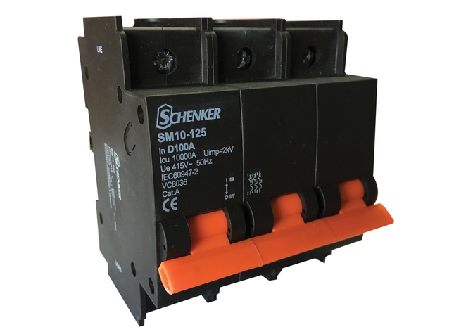 3 Pole 10kA Mini Rail Circuit Breakers