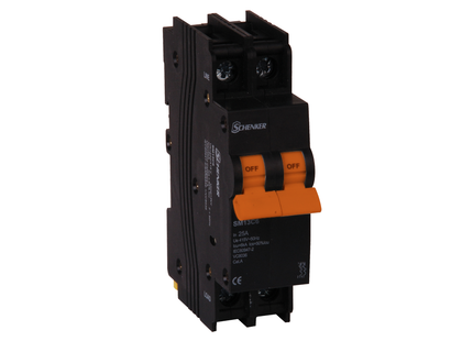 2 Pole 6kA Mini Rail Circuit Breakers