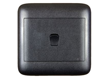 4X4 1 Lever 1 Way Black Switch
