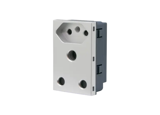 16A Slimline & Unswitched Socket Module