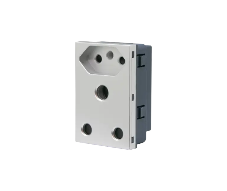 16A Slimline & Unswitched Socket Module