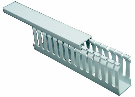 Narrow Slotted Trunking - 2m Lengths (4mm Slot/6mm Tongue)