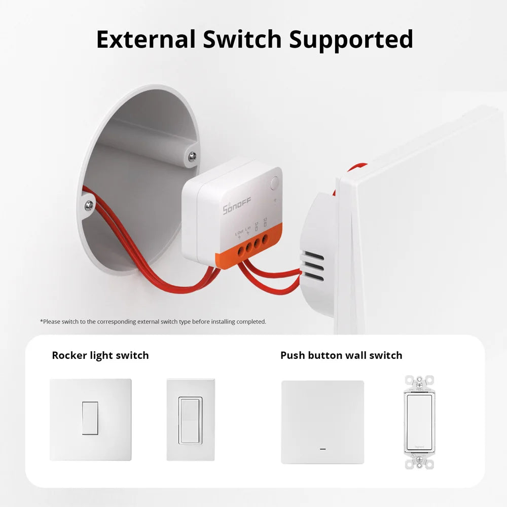 Sonoff Mini L2 Smart Switch - No Neutral (Zigbee)