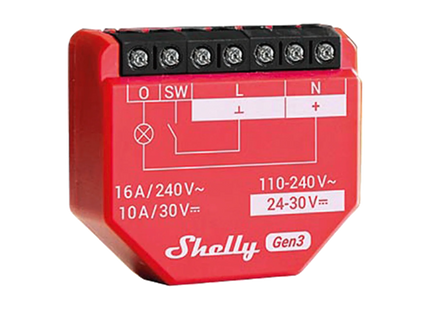 Shelly 1PM Gen3 Smart Switch