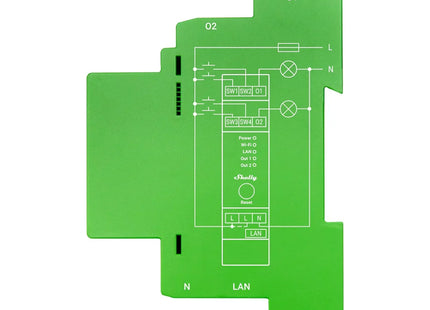 Shelly Pro Dimmer 2PM Power Meter Switch