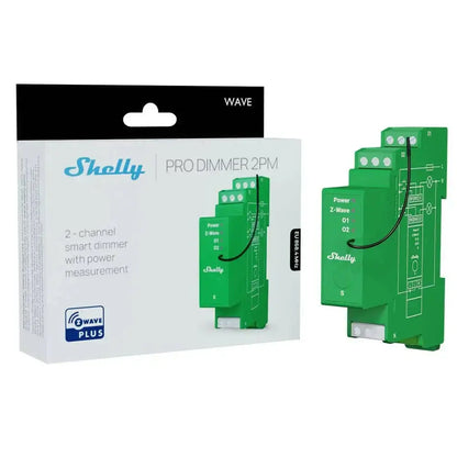 Shelly Pro Dimmer 2PM Power Meter Switch
