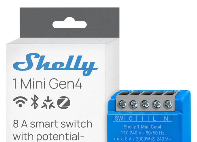 Shelly 1 Mini Gen4 Smart Switch