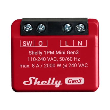 Shelly 1PM Mini Gen3 Smart Switch