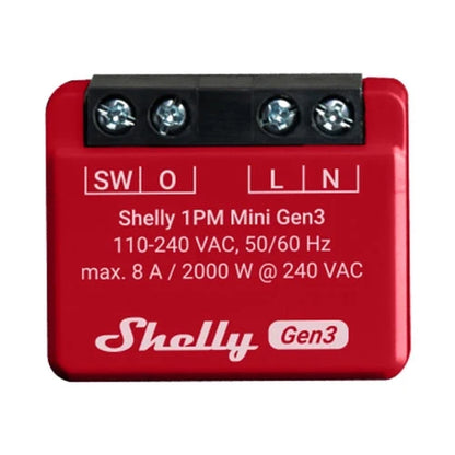 Shelly 1PM Mini Gen3 Smart Switch