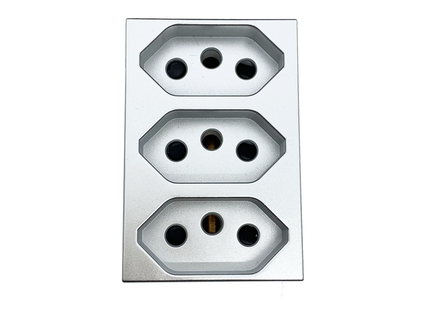 3 x 16A New ZA Plug Socket Module