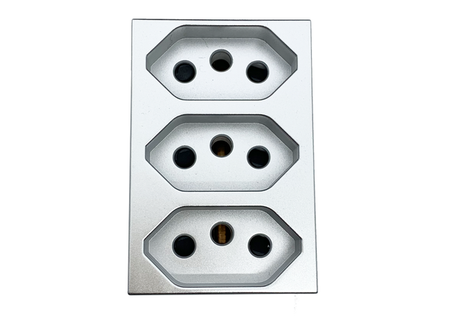 3 x 16A New ZA Plug Socket Module