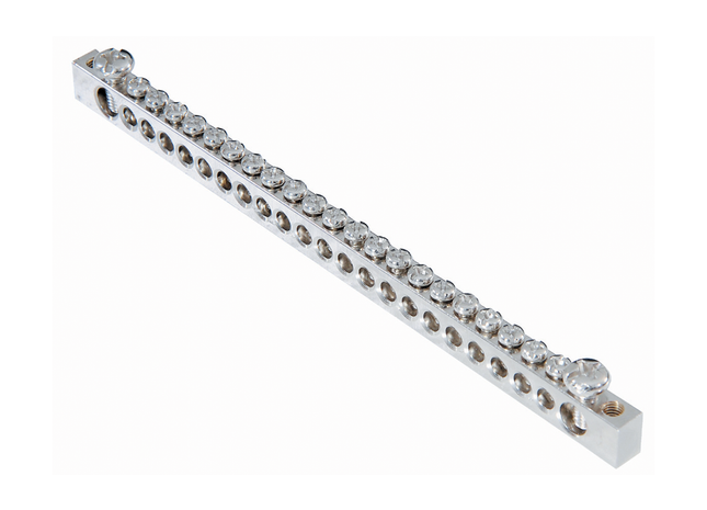 Uninsulated Plated Brass Terminal Bar