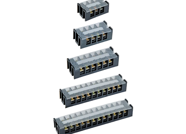 Base mount terminals with covers